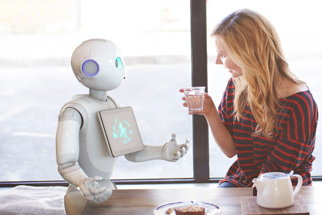 Robot Nhật Bản trò chuyện cùng con người